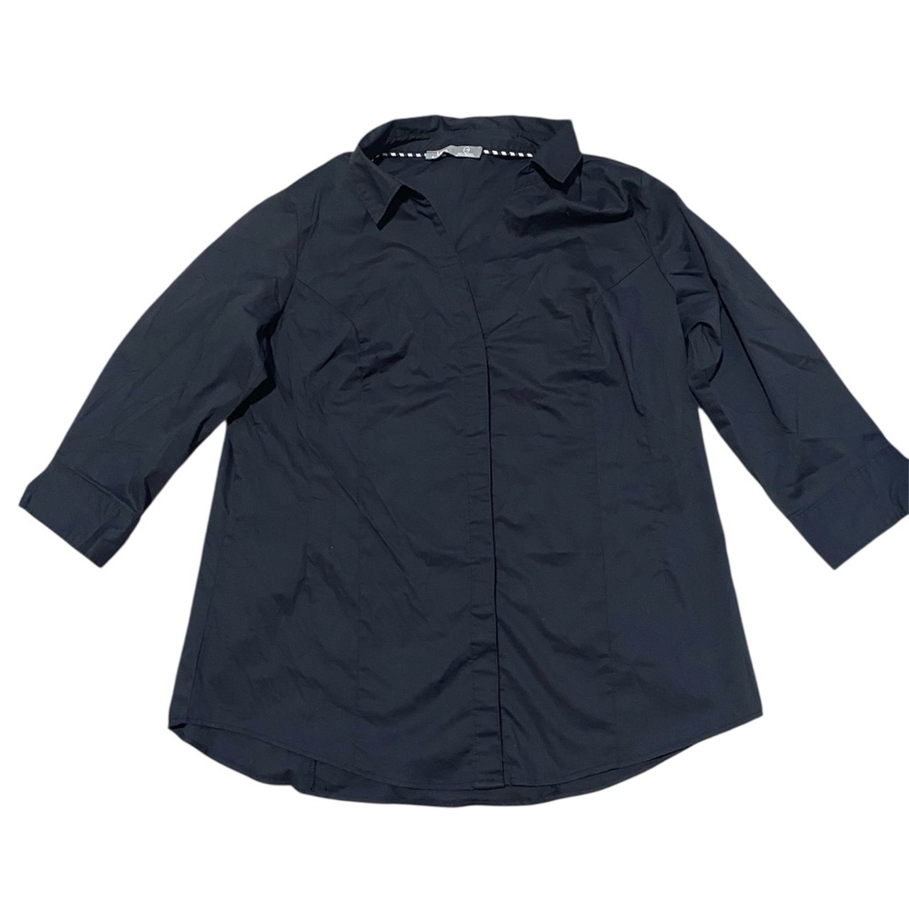 Black Button-Up Shirt